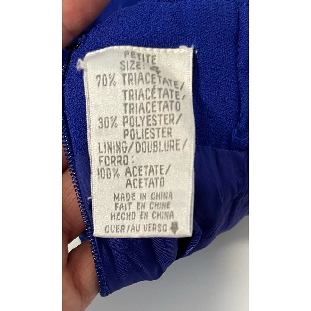 Liz Claiborne Slim Fit Midi Skirt Sz 4 Petite - Picture 5 of 6